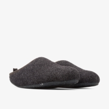 Camper Wabi Slippers Dark Grey - Mens Singapore WYCHQF-165